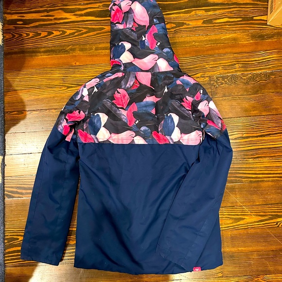 Roxy Ski, Snow, Jacket in Navy/pink. Great Cond, Insulated, Waterproof, Warm, 16 - Picture 3 of 11